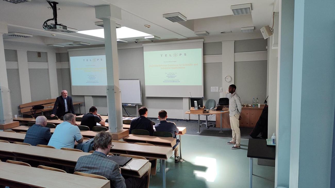 Presentation of specialist Telops cameras